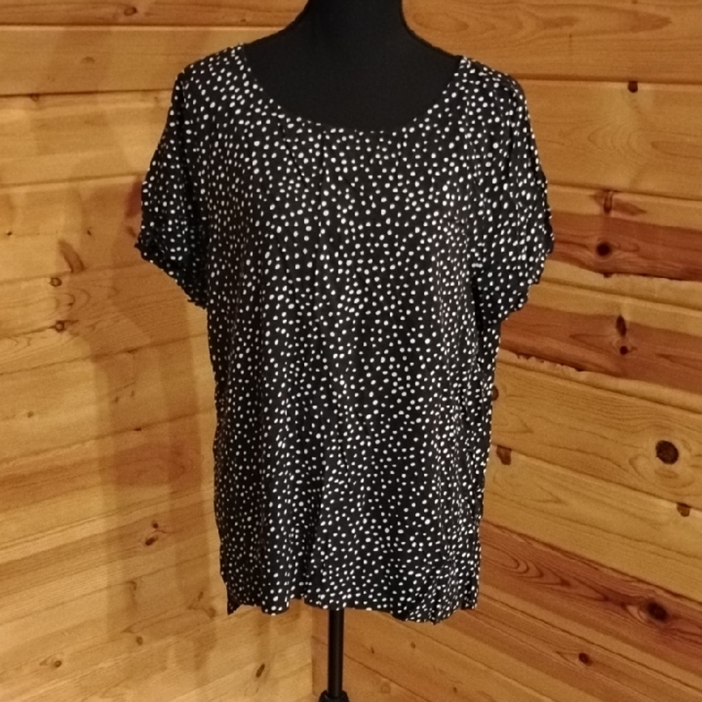 J.Jill Large Polka Dot Women's Top